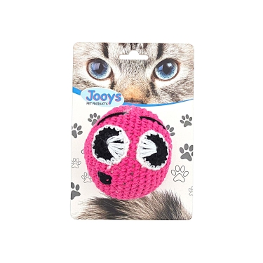 Jooys Amigurumi Kedi Oyuncagi Pembe Emoji