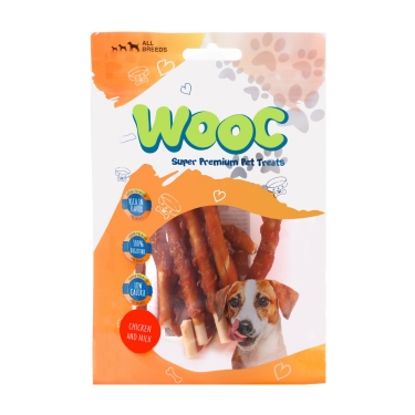 Mj06-wooc Dog Tavuk Sargili Sütlü Stick Ödül